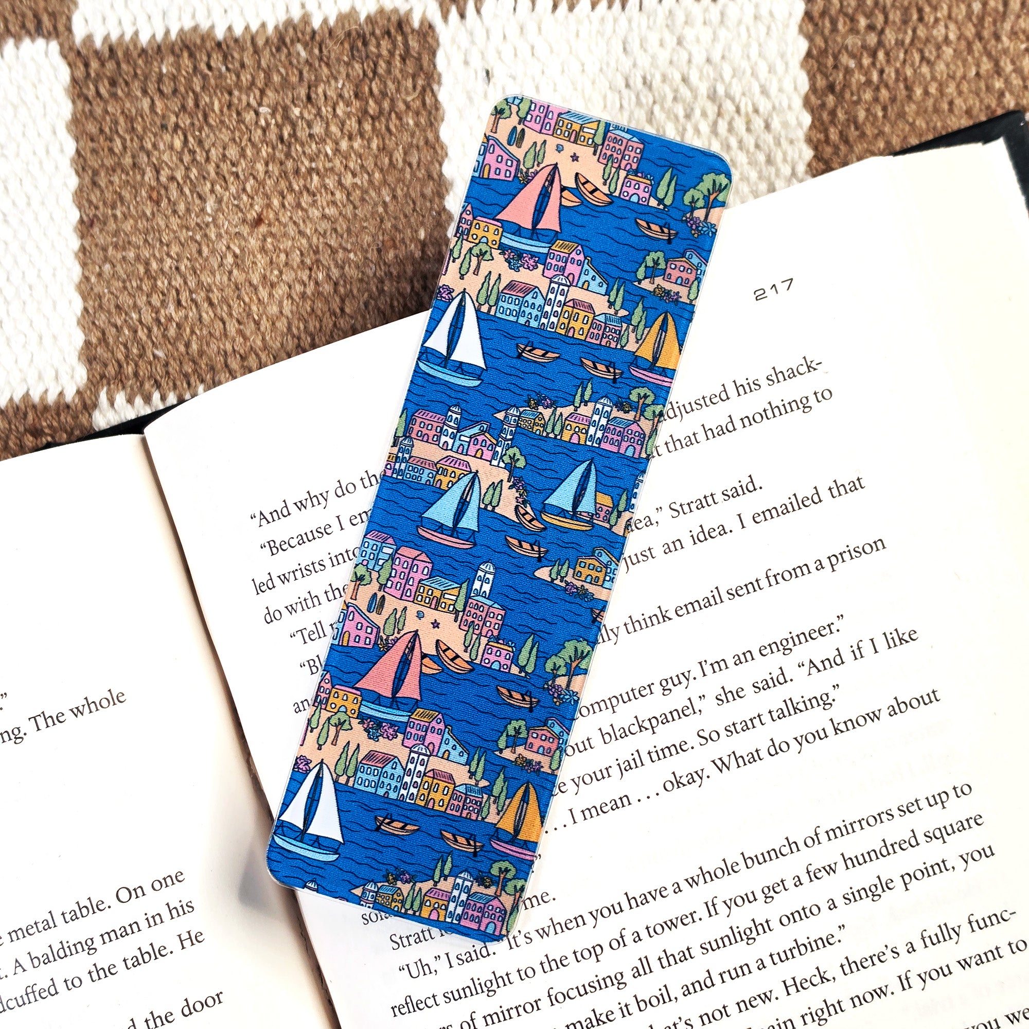 Mediterranean Harbor Bookmark