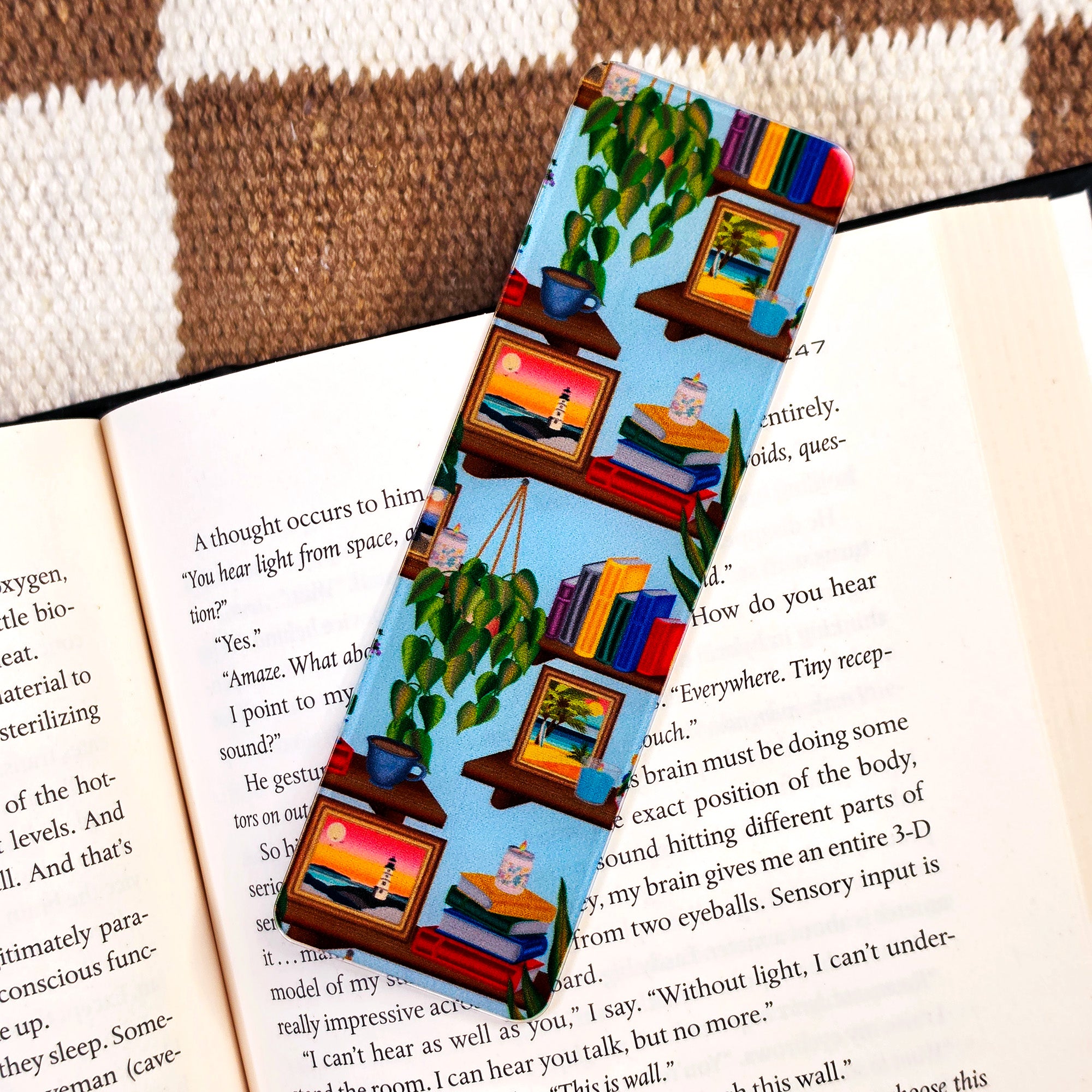 Seaside Shelves Bookmark