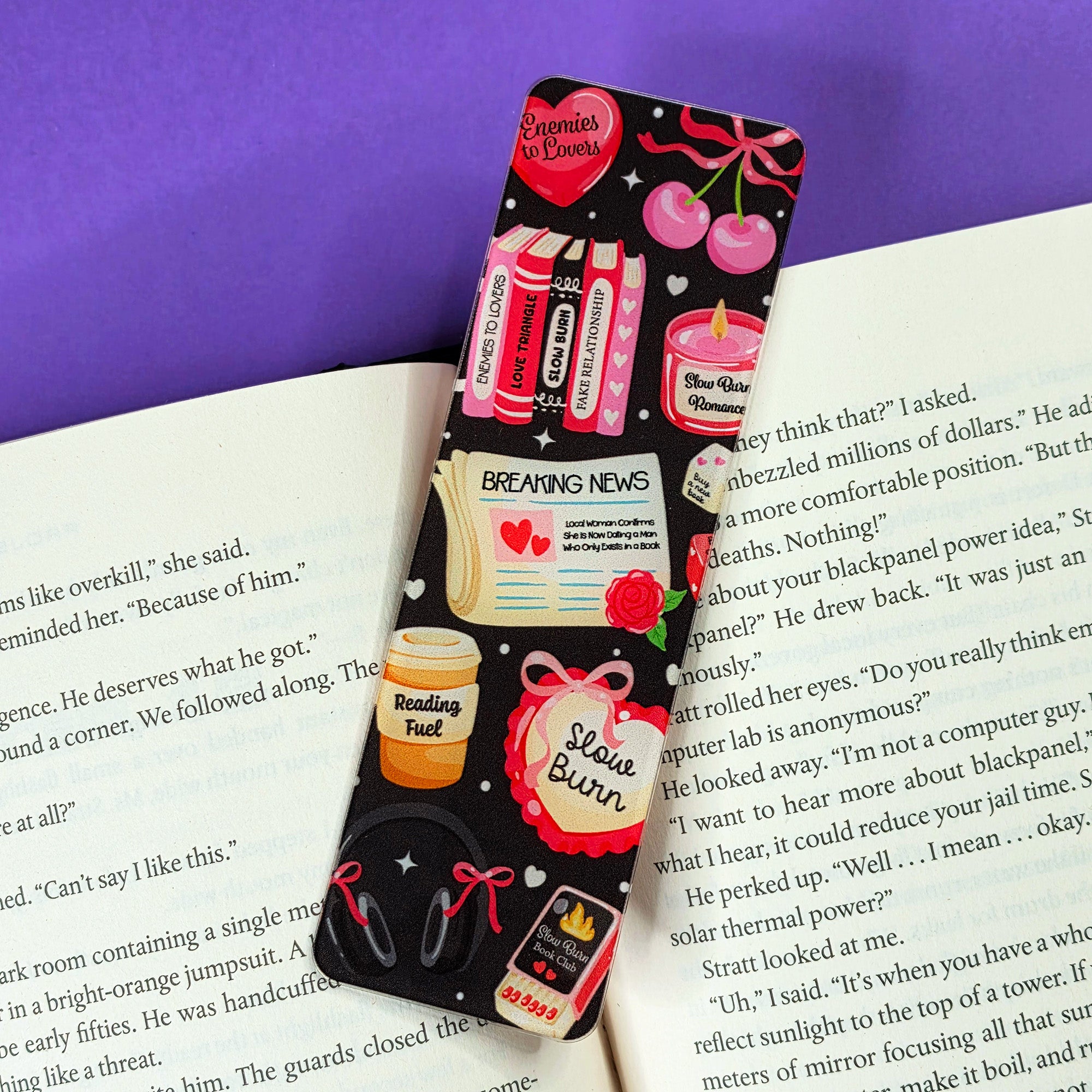 Slow Burn Bookmark