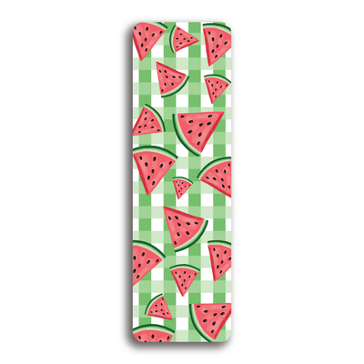 Gingham Fruit Bookmarks