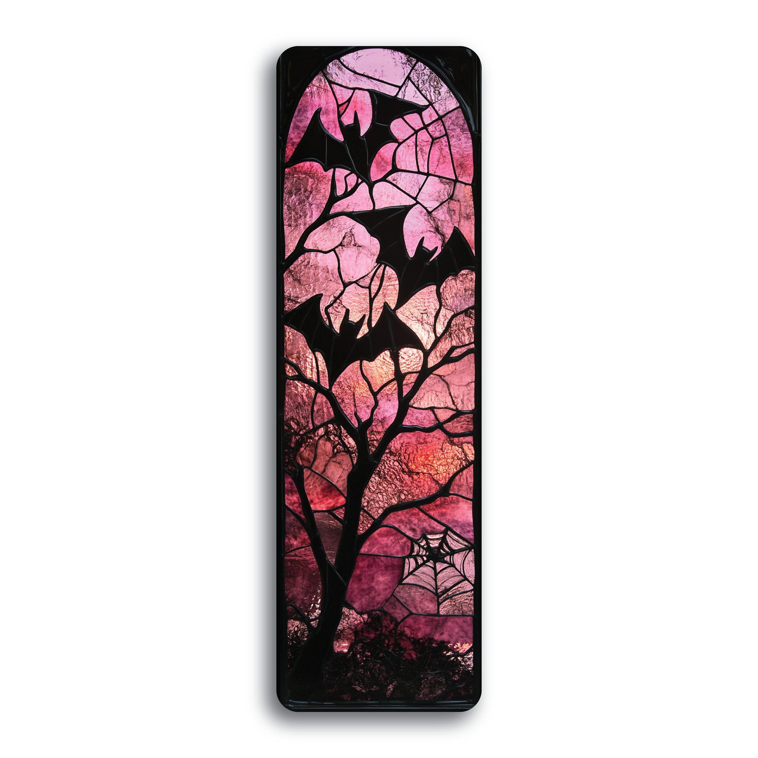Stained Glass Spooky Bookmark