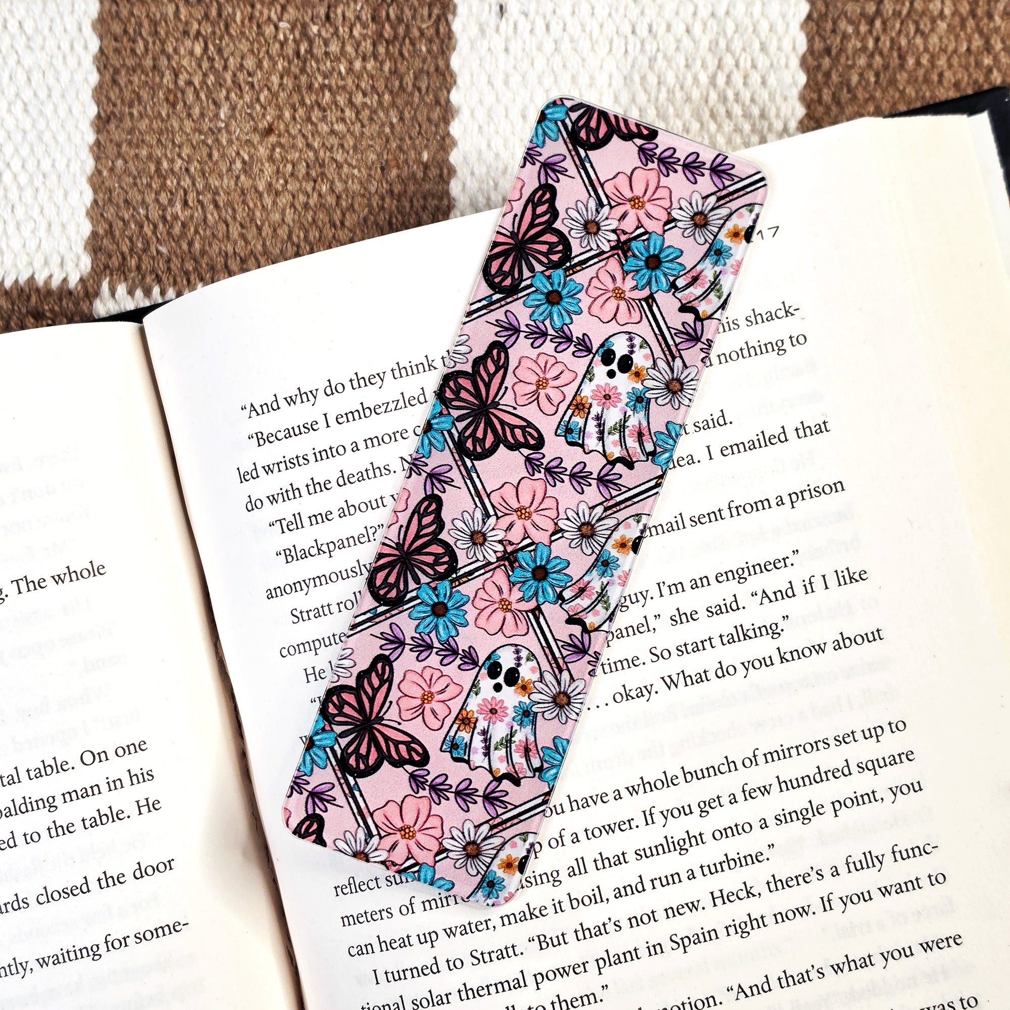 Blooming Boo Bookmark