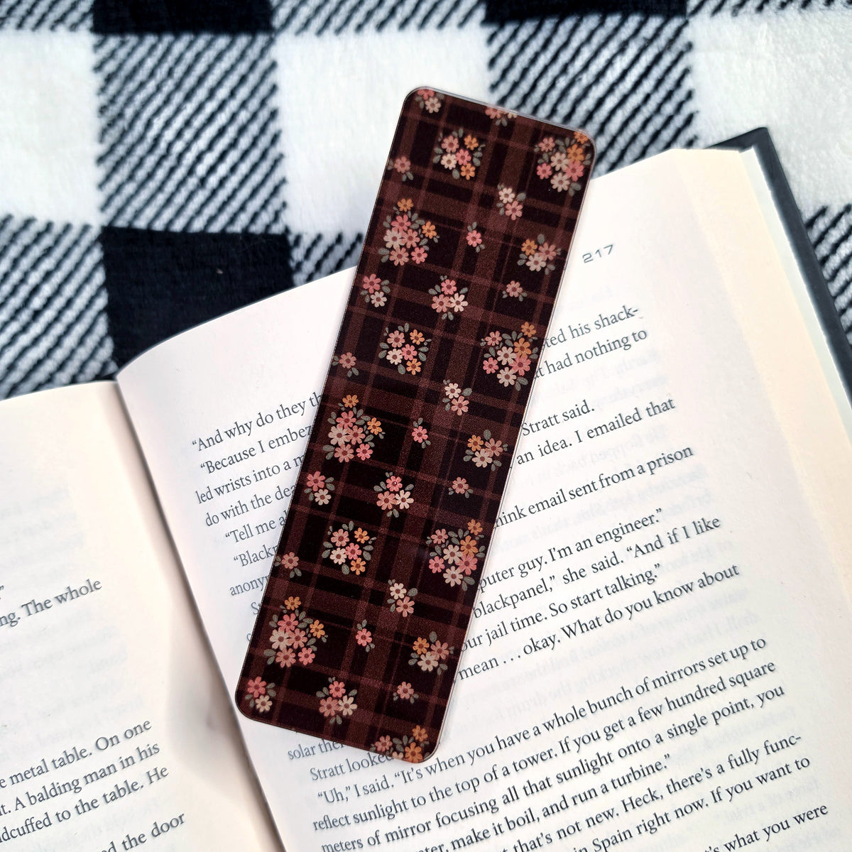Cocoa Blossom Bookmark