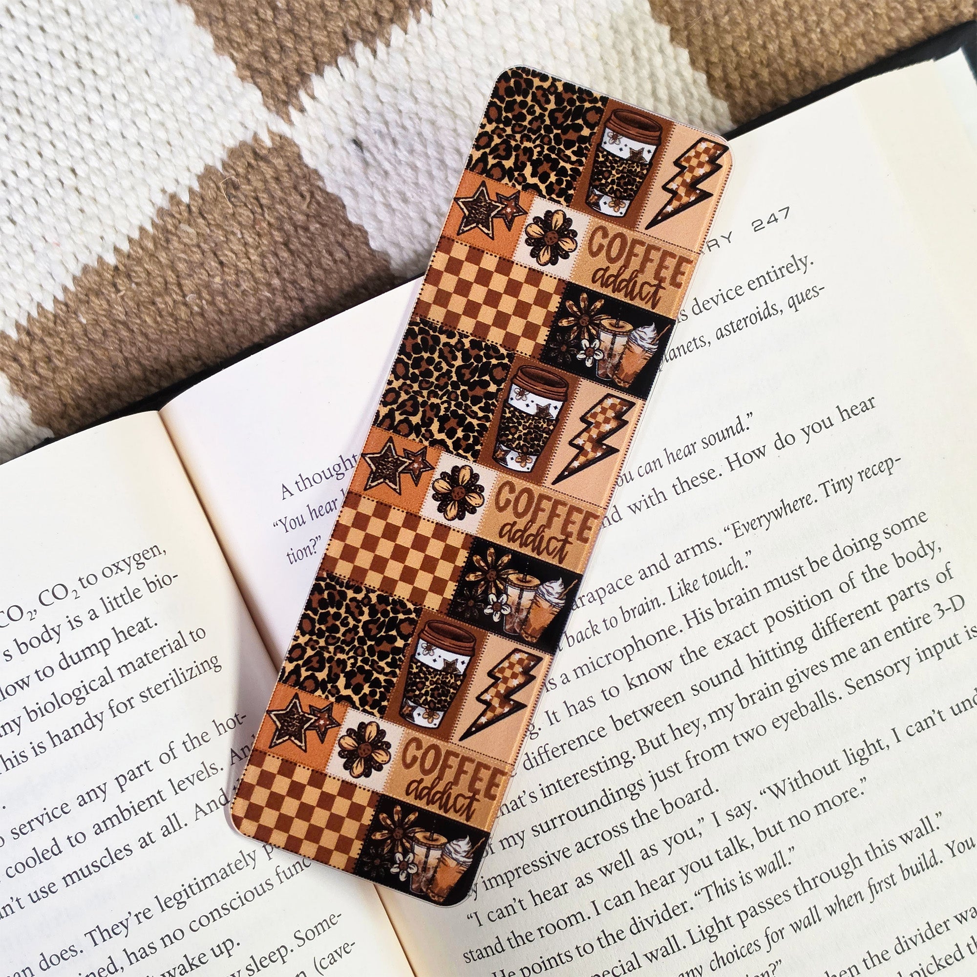 Coffee Addict Bookmark