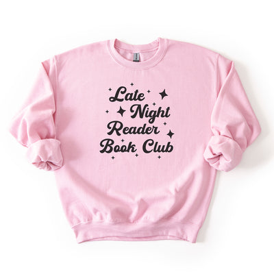 Late Night Reader Book Club - Crew Neck Sweatshirt