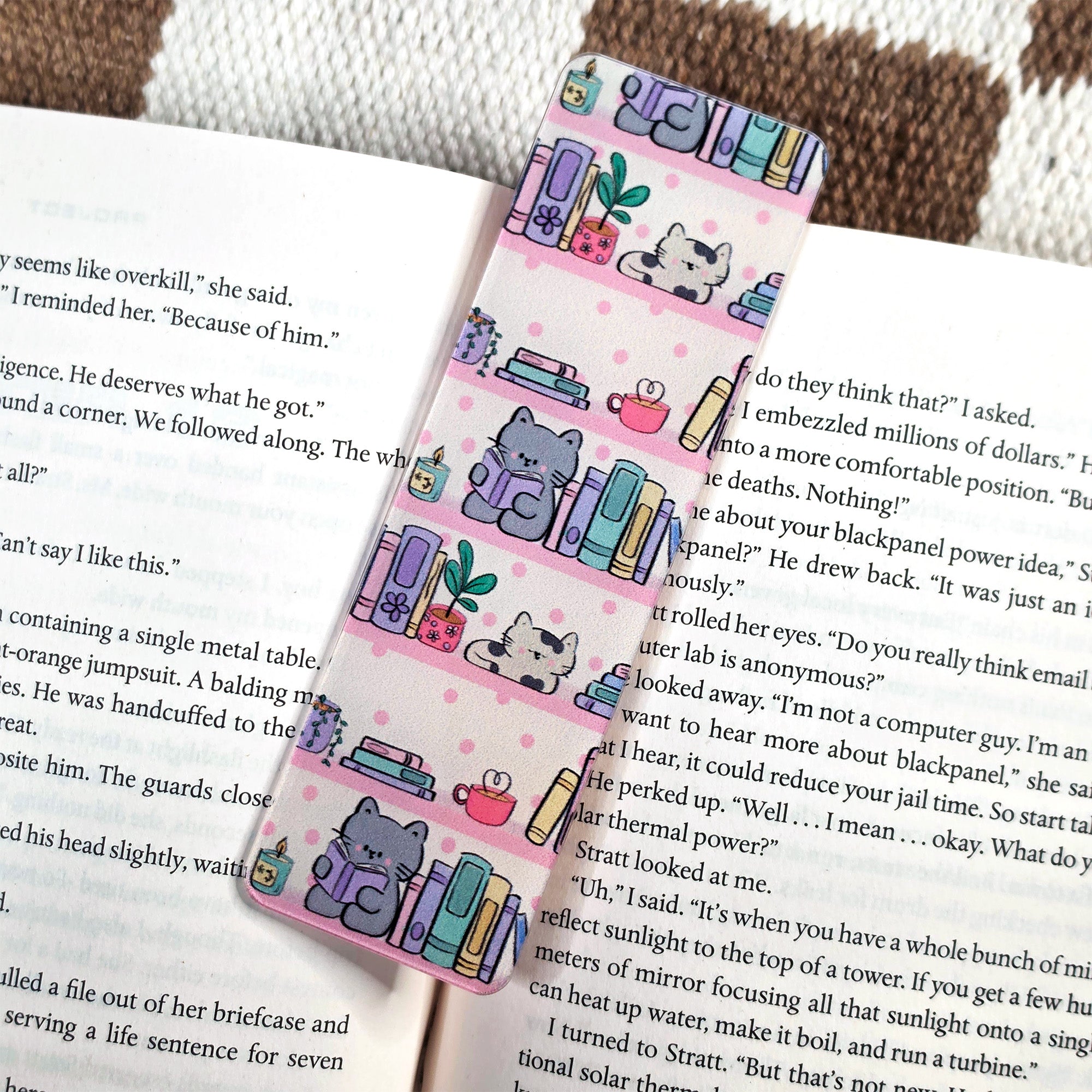 Purrfect Pages Bookmark