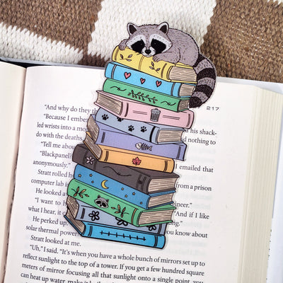 Raccoon Bookstack Shapemark