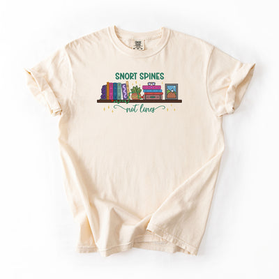 Snort Spines Not Lines - Comfort Colors T-shirt