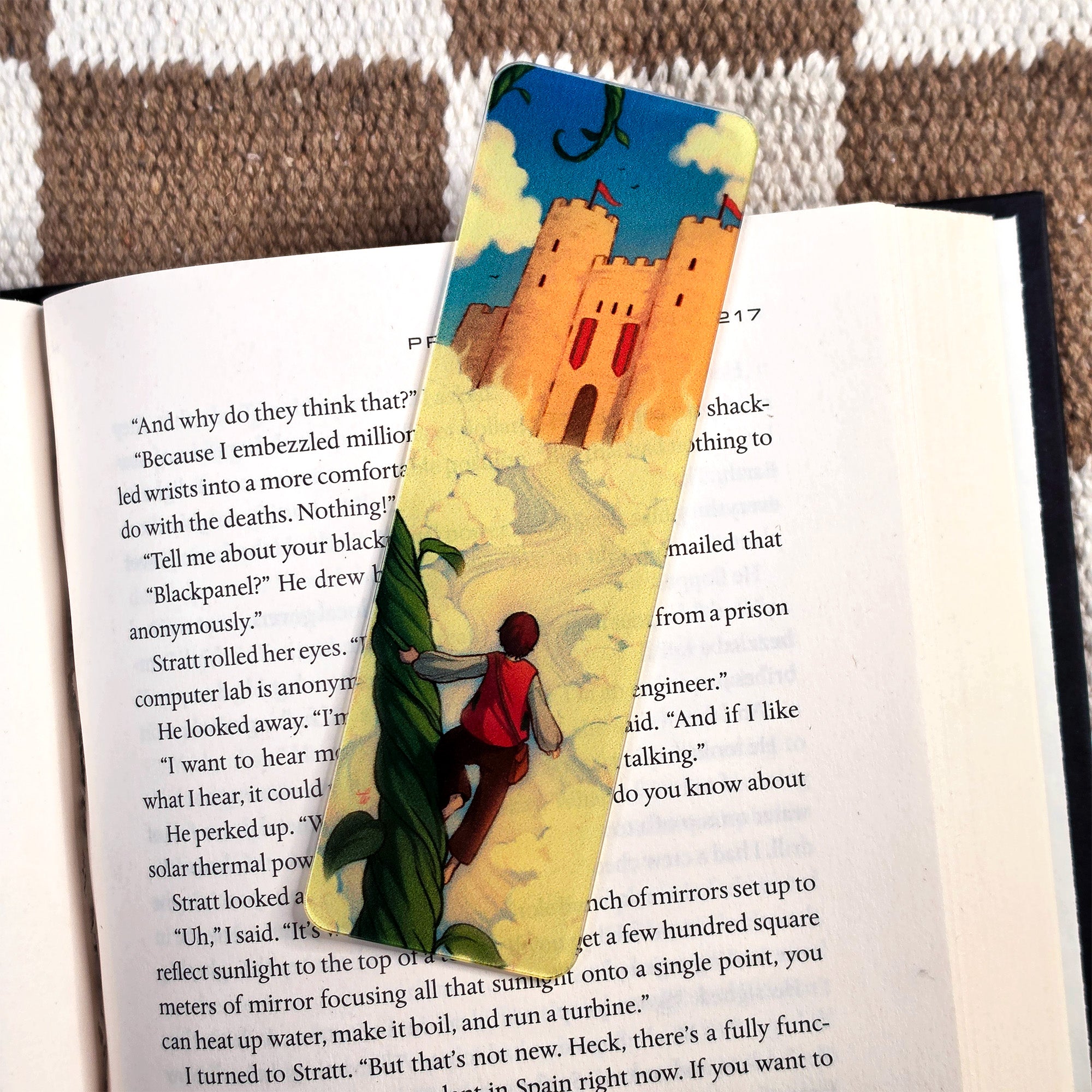 Up The Beanstalk Bookmark